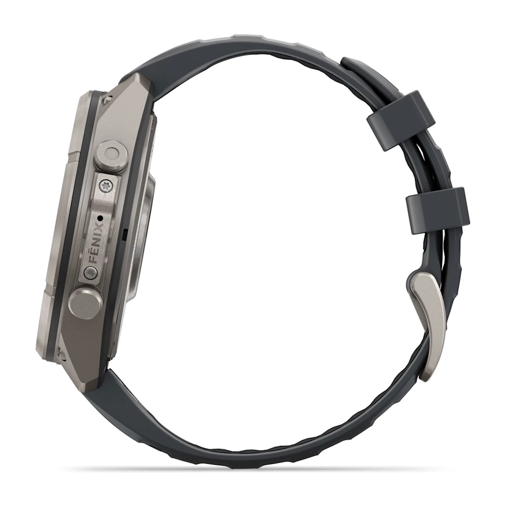 Pametni sat GARMIN fenix 9 Pro inReach 47mm Titanium Graphite/Black (crna), 010-04336-21-13