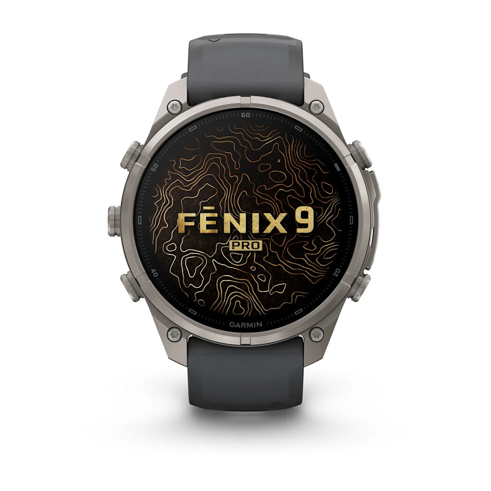 Pametni sat GARMIN fenix 9 Pro inReach 47mm Titanium Graphite/Black (crna), 010-04336-21-1