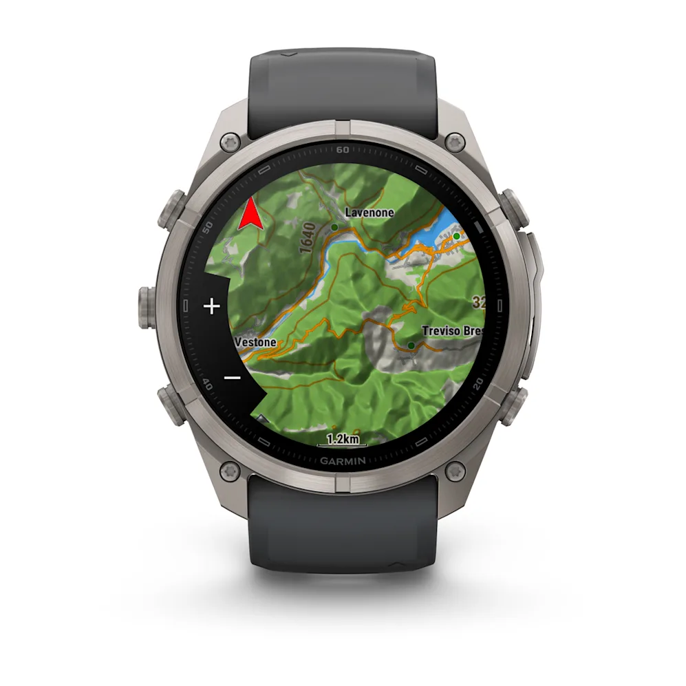 Pametni sat GARMIN fenix 9 Pro inReach 51mm Titanium Graphite/Black (crna), 010-04337-21-10