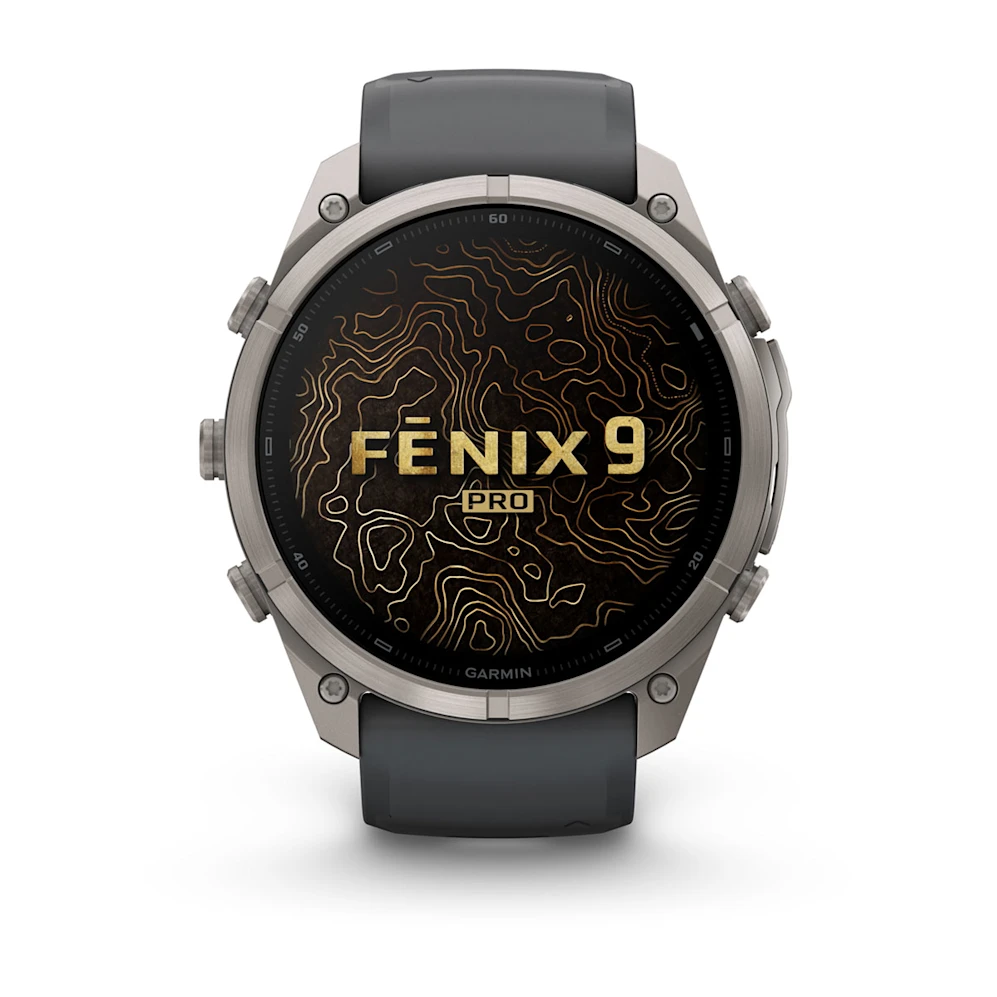 Pametni sat GARMIN fenix 9 Pro inReach 51mm Titanium Graphite/Black (crna), 010-04337-21-1
