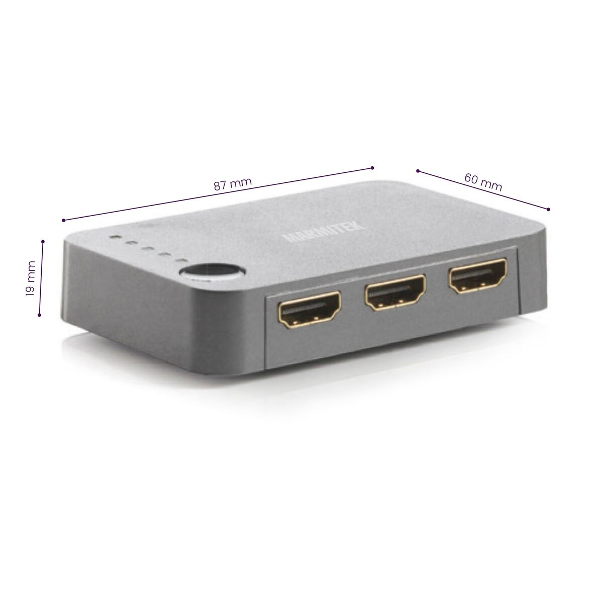 HDMI preklopnik MARMITEK Connect 350 UHD 2.0, 4K 60Hz - 5 ulaza / 1 izlaz