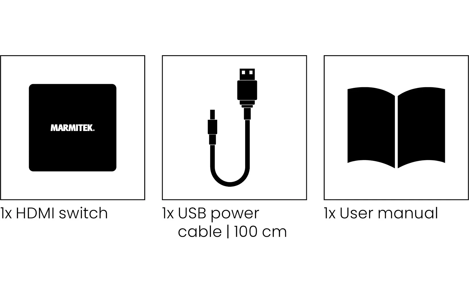 HDMI preklopnik MARMITEK, Connect 720, 8K 60Hz - 4K 120Hz HDMI 2.1 - 2 in / 1 out-4