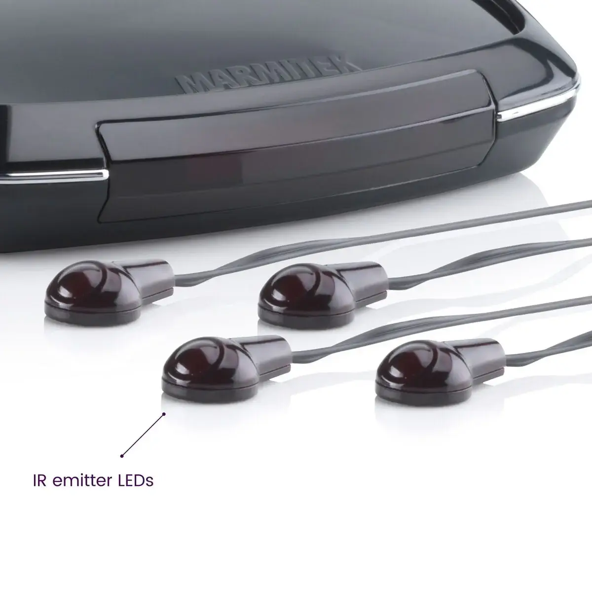 IR extender MARMITEK Invisible Control Black 4 (IR extender, 4 uređaja, crna boja)-4