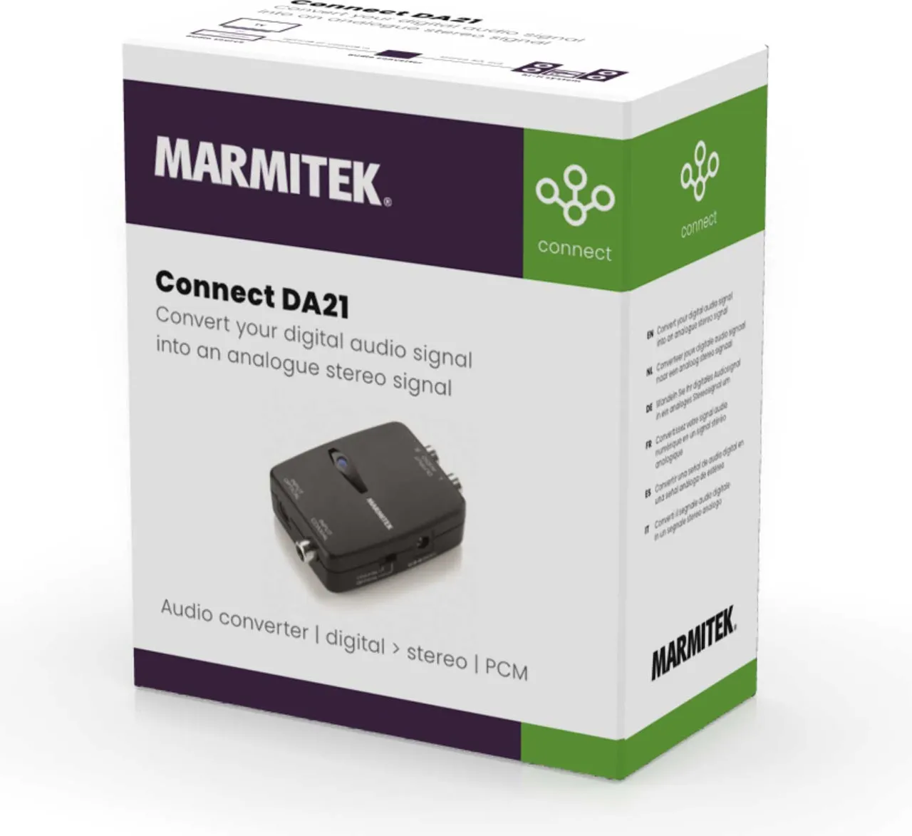 Pretvarač digitalno - analogni MARMITEK Connect DA21-3