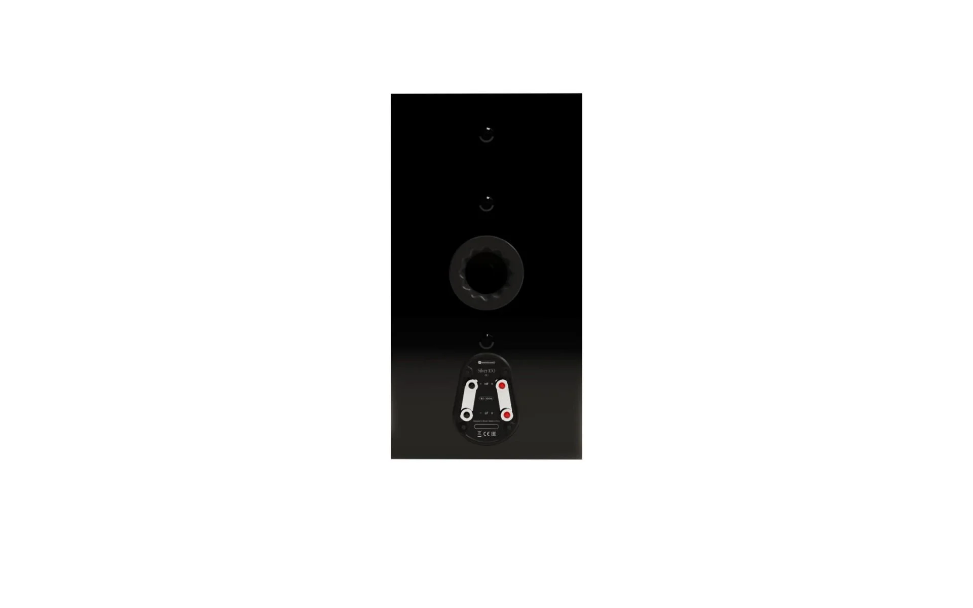 Bookshelf zvučnici MONITOR AUDIO Silver 100 8G crna visokog sjaja (par)-1