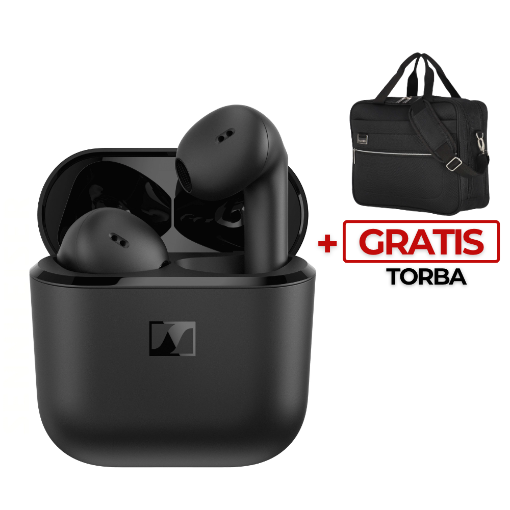 Bundle Slušalice SENNHEISER Accentum Open Black + Torba Travelite MIIGO Black