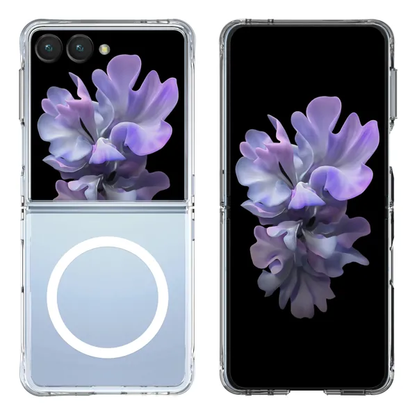 MM TPU SAM GALAXY Z FLIP 8 DROP-PROOF PURE MAGSAFE Clear-4