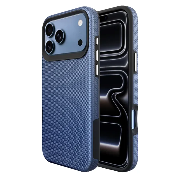 MM TPU IPHONE 18 PRO/17 PRO - DROP-PROOF HARD DOUBLE Blue
