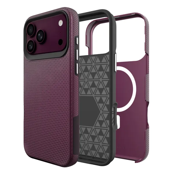 MM TPU IPHONE 18 PRO/17 PRO - DROP-PROOF HARD DOUBLE Red-4