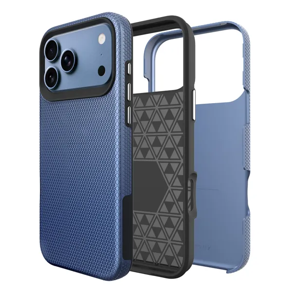 MM TPU IPHONE 18 PRO MAX/17 PRO MAX DROP-PROOF HARD DOUBLE Blue-3