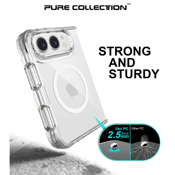 MM TPU IPHONE DUO DROP-PROOF PURE MAGSAFE clear-2