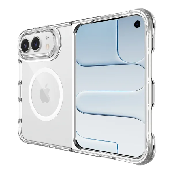MM TPU IPHONE DUO DROP-PROOF PURE MAGSAFE clear