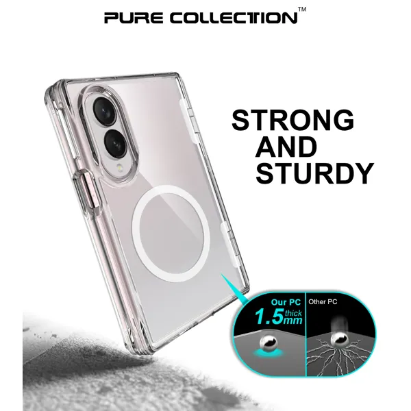 MM TPU SAM GALAXY Z FOLD 8 --DROP-PROOF PURE MAGSAFE Clear-3