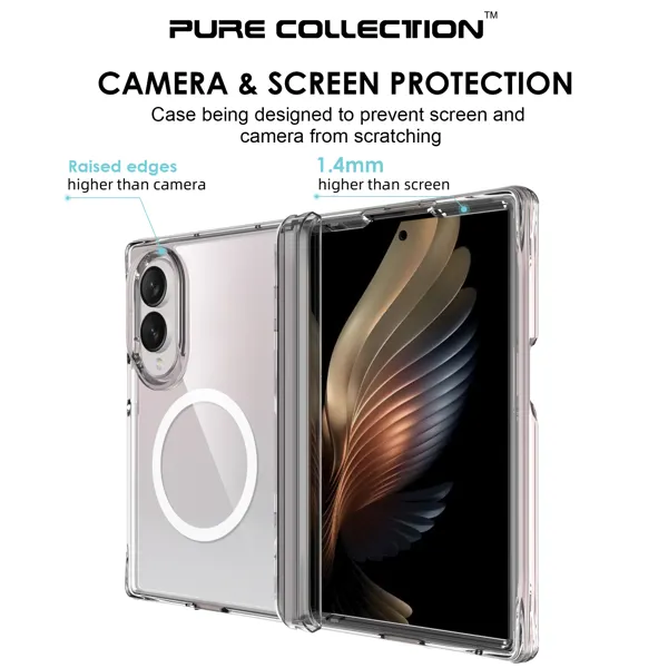 MM TPU SAM GALAXY Z FOLD 8 --DROP-PROOF PURE MAGSAFE Clear-2