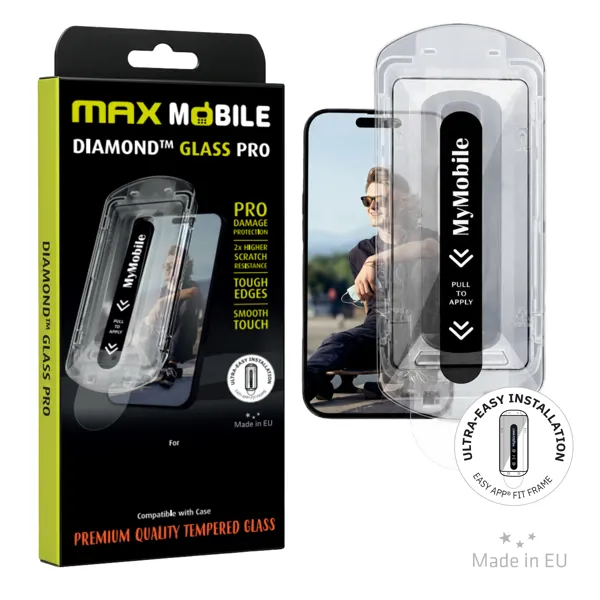 MM ZAŠTITNO STAKLO glass PRO-FIT Frame ZA IPHONE 18 PRO/17 PRO/17/16 PRO DIAMO-0