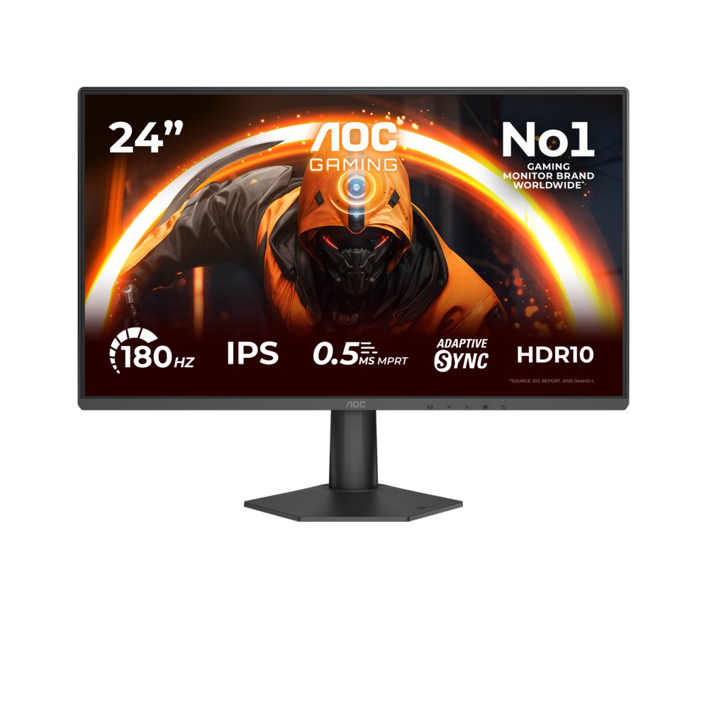 AOC 24G50F, 23,8" FastIPS, DP, HDMI, 180Hz-0