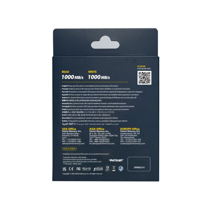 Patriot PDP31 1TB External Portable SSD-5