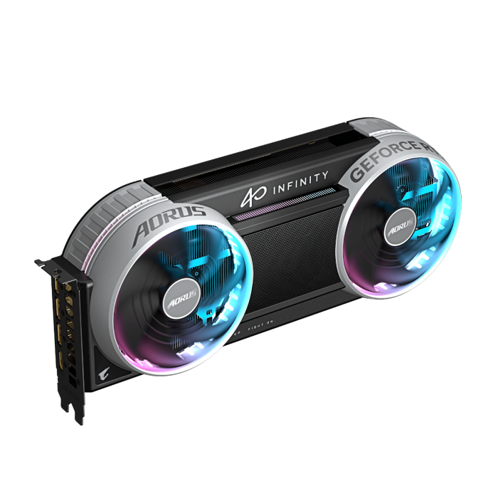 GIGABYTE AORUS GeForce RTX 5080 INFINITY 16G Graphics Card, 16GB GDDR7, PCI-E 5.0-3