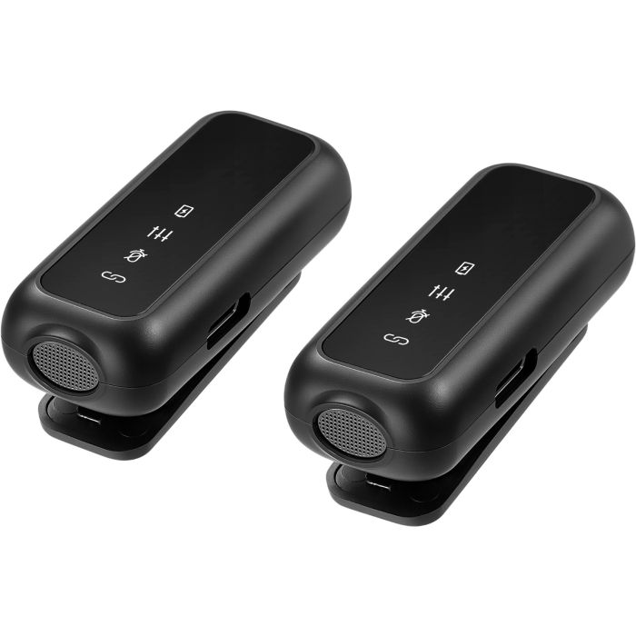 Bežični mikrofonski set SANDBERG Streamer USB-C Wireless Mic x2 (2 mikrofona, 2,4 GHz, USB-C prijemnik, do 25 m)-3