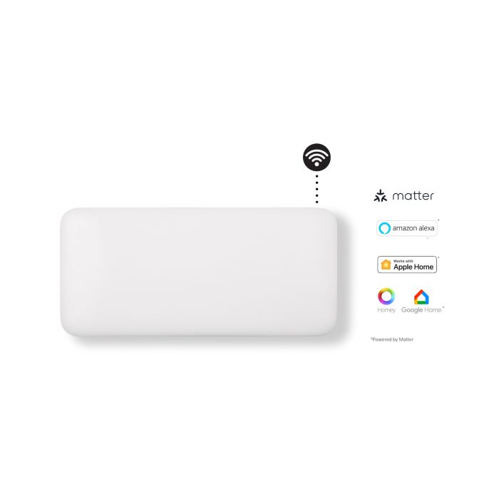 MILL Panel Convection Radiator with Wi-Fi, 1500W, White Steel, PA1500WIFI4-3