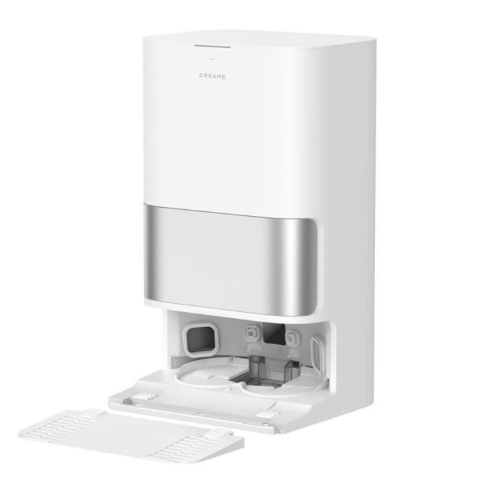 Dreame D30 Ultra Robot Vacuum with Self-Emptying Docking Station, White-5
