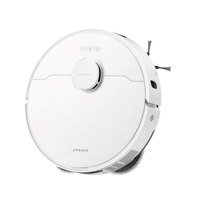 Dreame D30 Ultra Robot Vacuum with Self-Emptying Docking Station, White-2