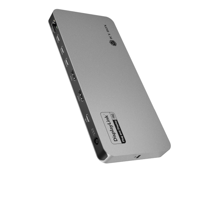 IcyBox IB-DK7402-C31 Diamond Docking USB-C Docking Station