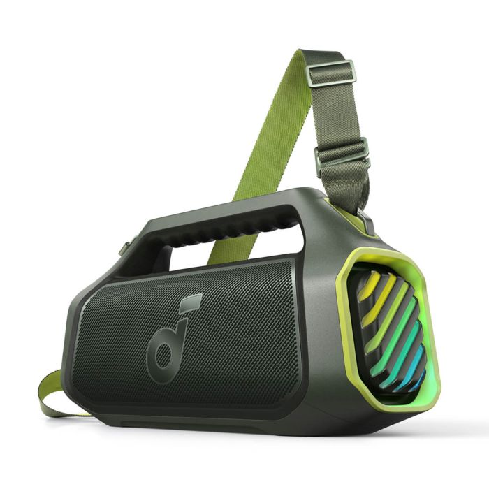 Anker Soundcore BOOM 2 Plus BT 6.0 Portable Bluetooth Speaker, Green