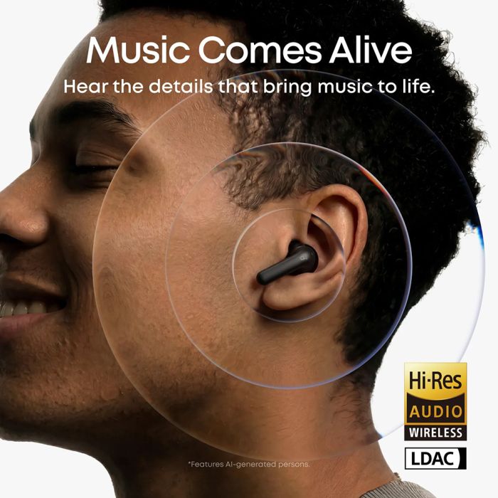 Anker Soundcore P42i Wireless Earbuds, Black-2