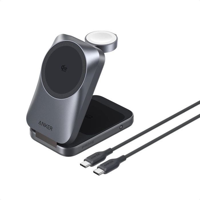 Anker Prime 3-in-1 Wireless Charging Station, Black-0