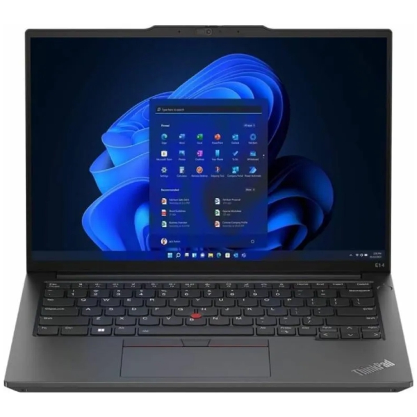 Lenovo ThinkPad E14 G5 14" WUXGA, Intel U5 125U, 16GB DDR5, 512GB SSD, WiFi6/BT+ Win 11 Pro-0