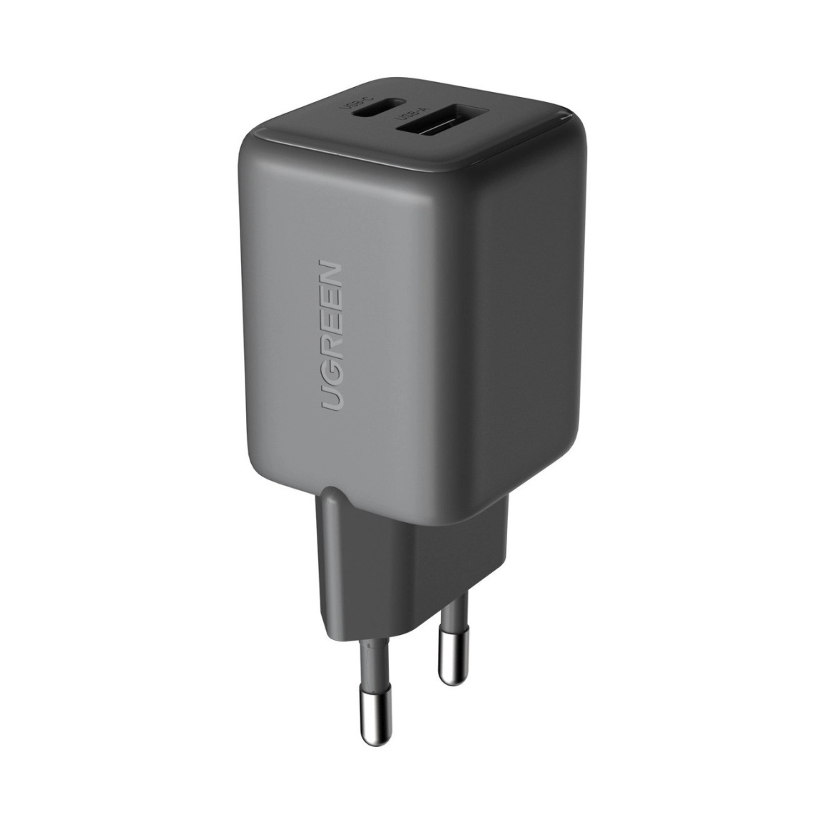 UGREEN punjač 45W, USB C, USB A, GaN, crni-0