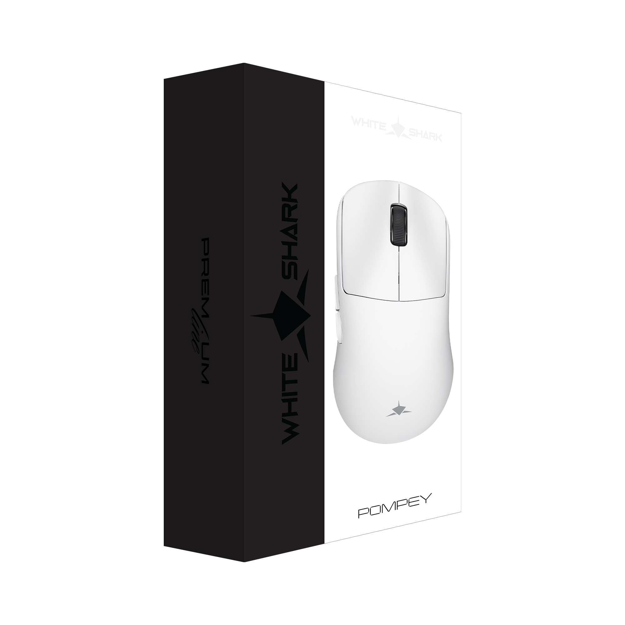 White Shark PL MOUSE WGM-9014 POMPEY - White-13
