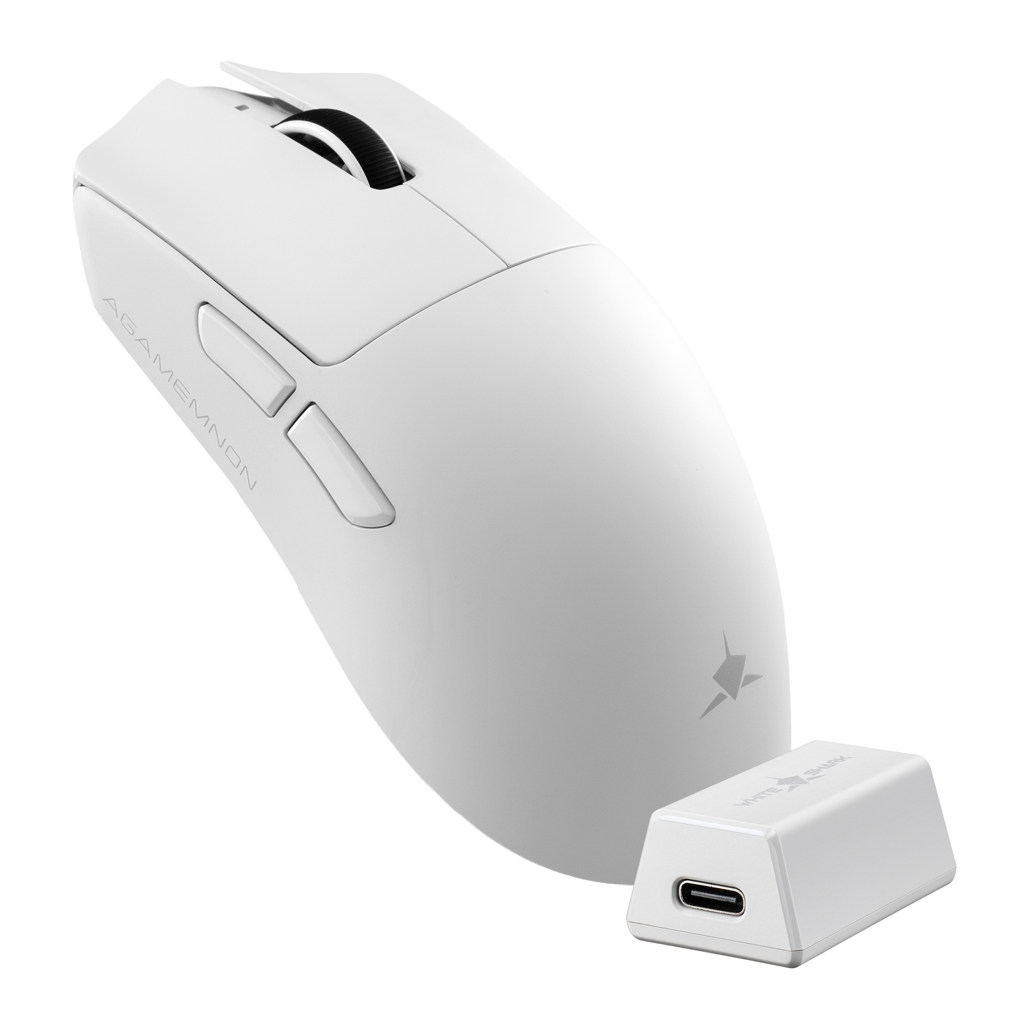 White Shark PL MOUSE WGM-9012 AGAMEMNON - White-7