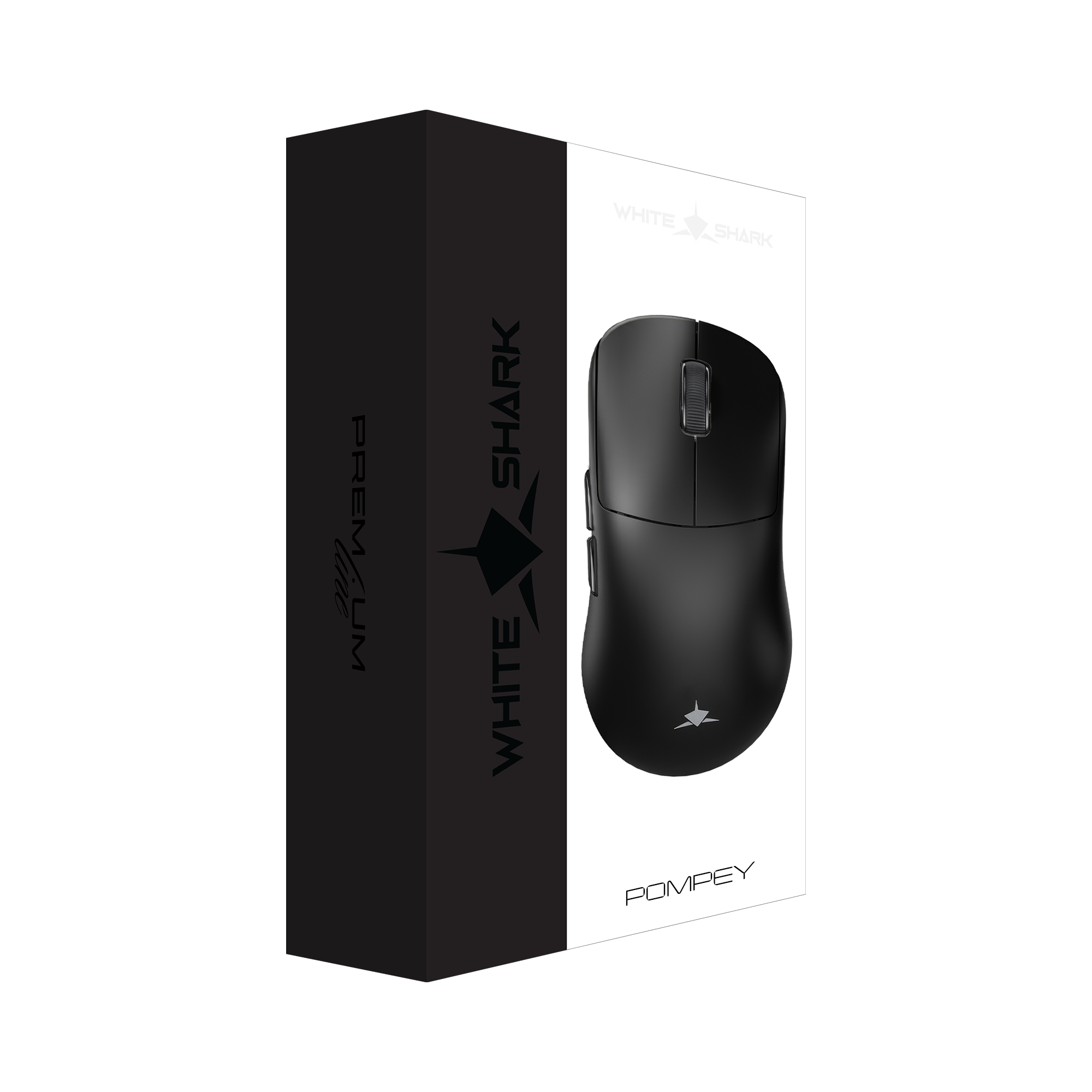 White Shark PL MOUSE WGM-9014 POMPEY - Black-5