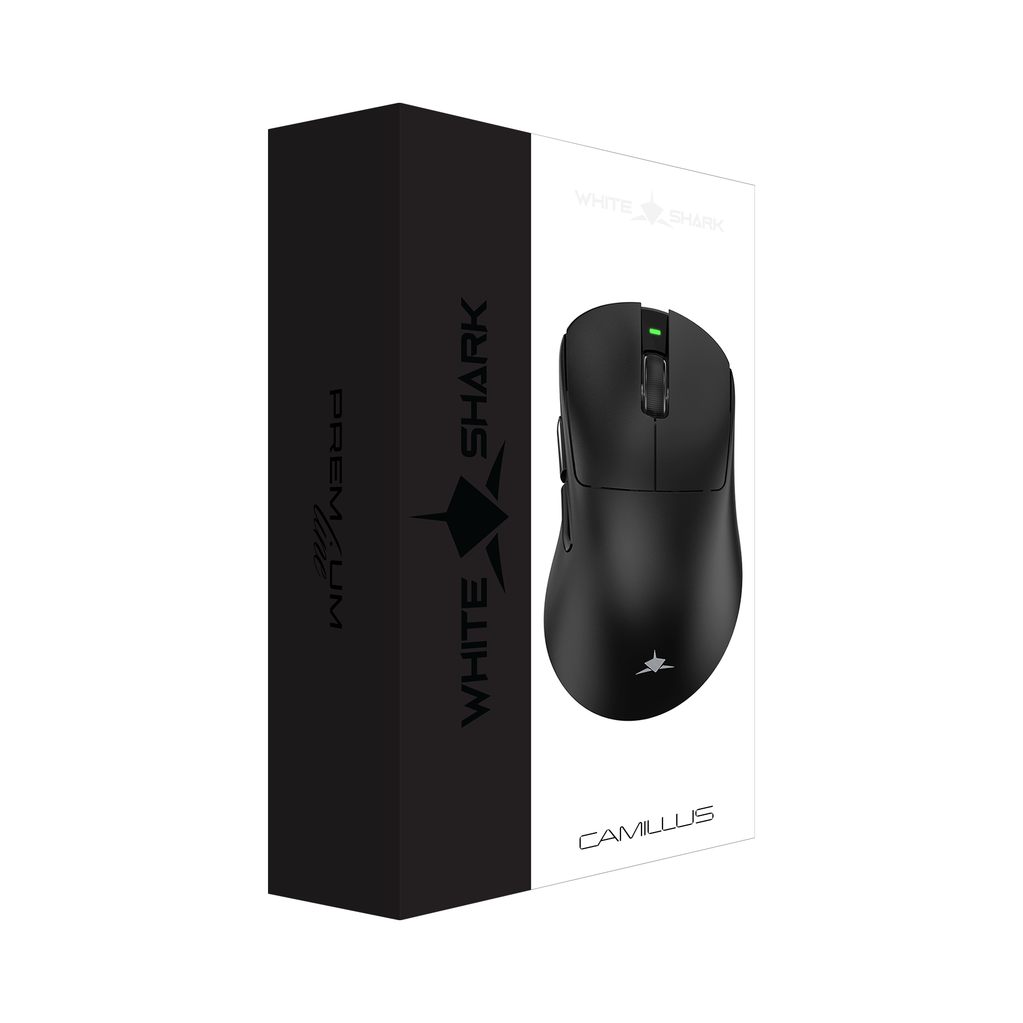 White Shark PL MOUSE WGM-9013 CAMILLUS - Black-6