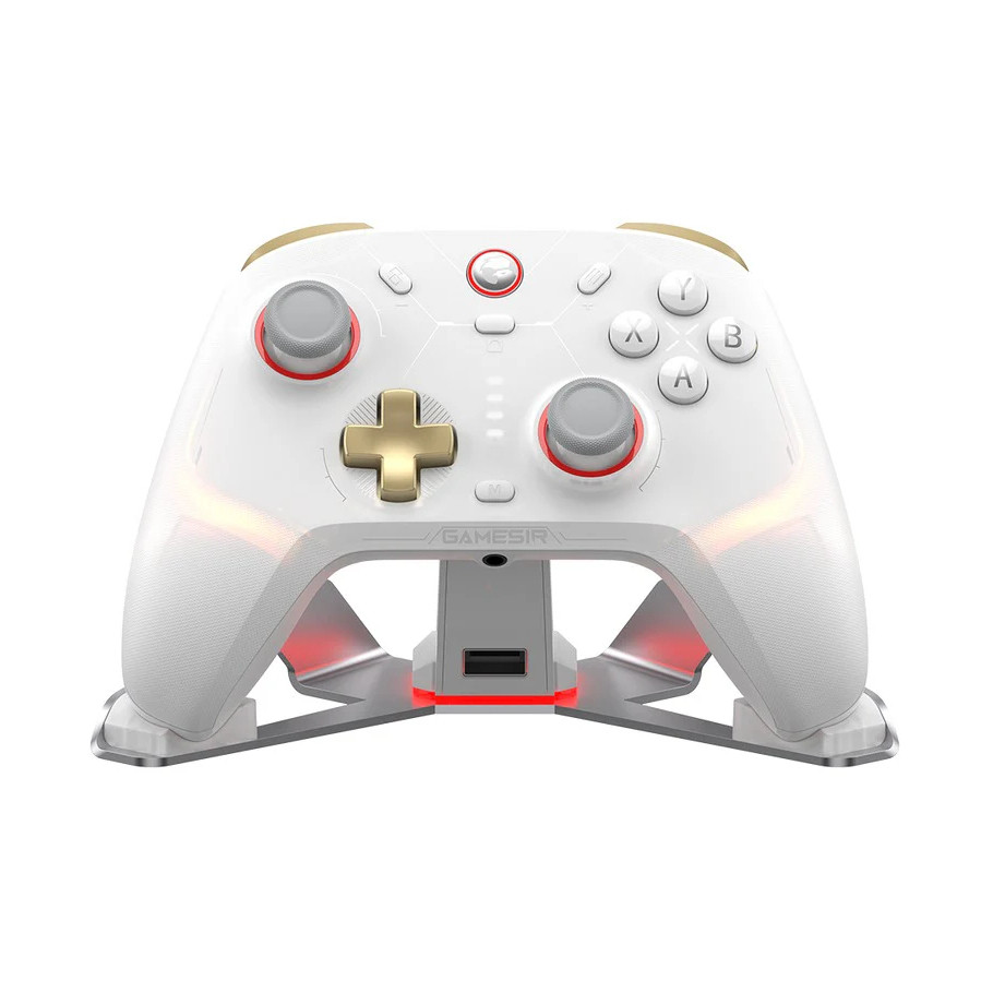 Gamepad GAMESIR Cyclone 2 Bundle Edition, bežični, USB C, WiFi, Bluetooth, za Switch/Android/iOS/PC, bijeli