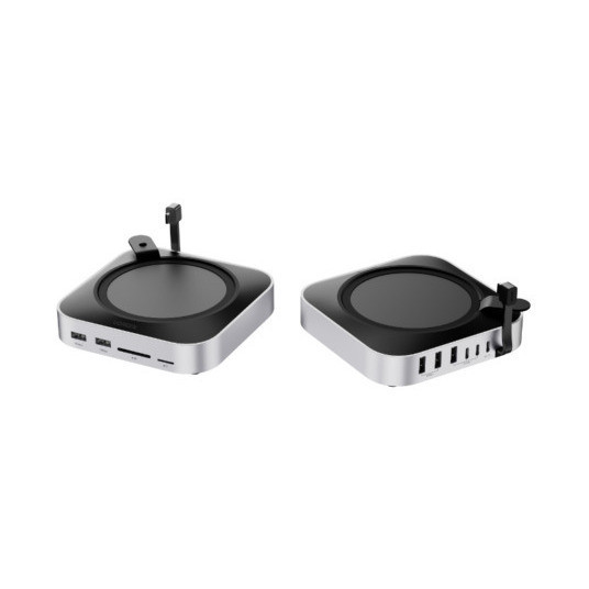 Docking stanica UGREEN CM841A za Mac mini M4 (11 u 1, M.2 NVMe, 10Gbps, srebrna boja)