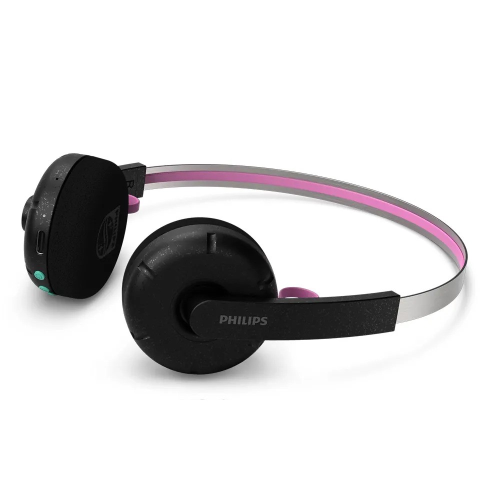 Slušalice PHILIPS TAMS1BK/00 (Bluetooth, USB-C, mikrofon, crna)