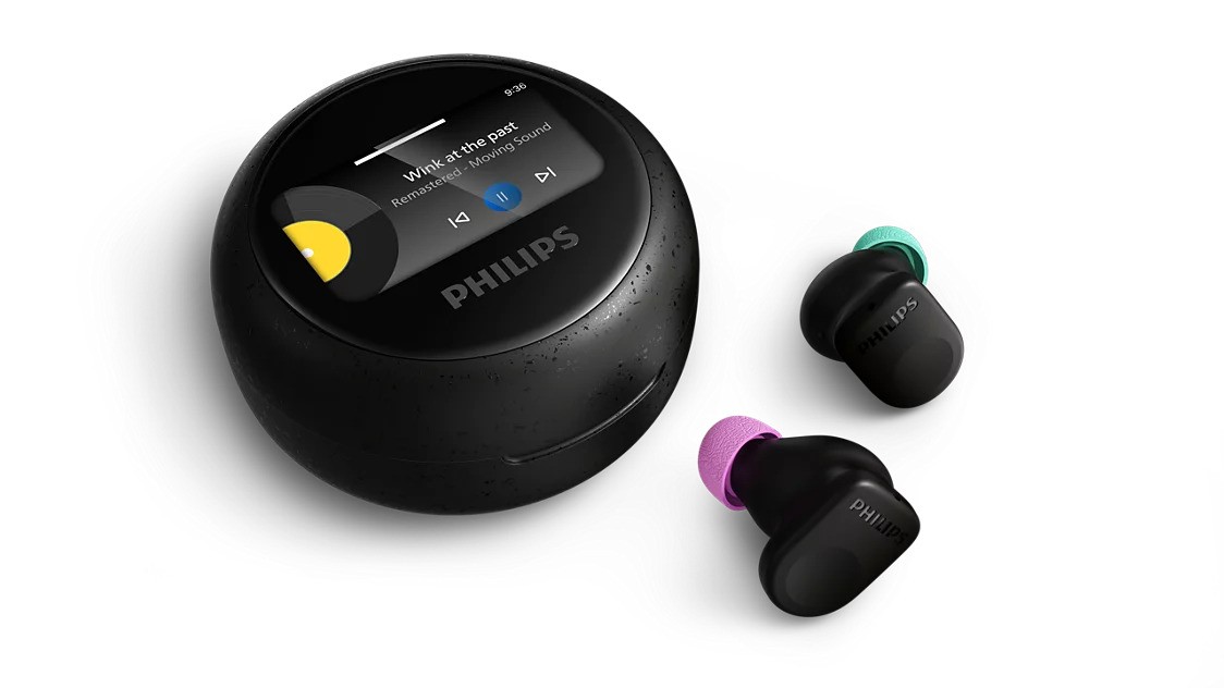 Philips retro in-ear BT slušalice TAMS3BK, crne-0