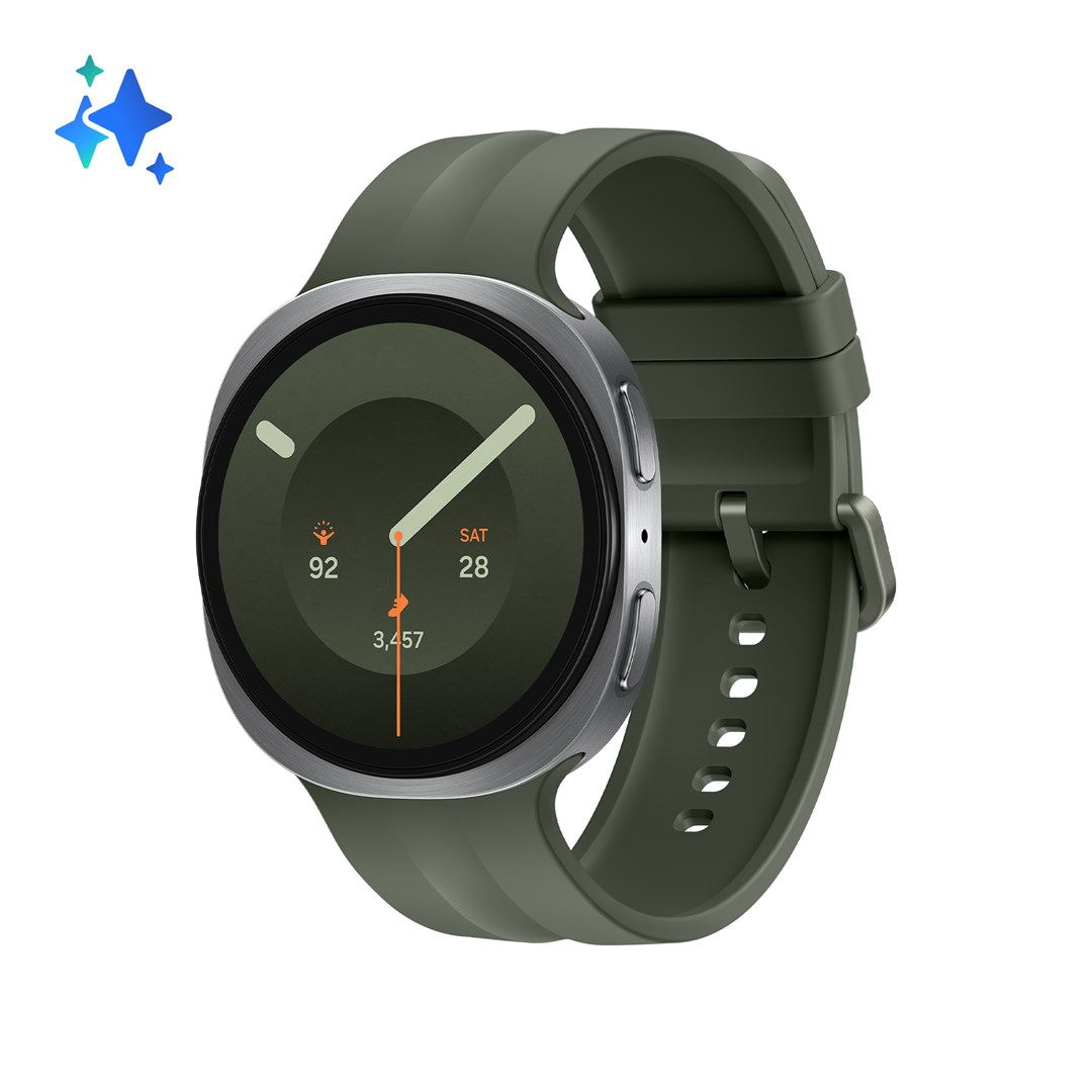 Samsung Galaxy Watch9 3.81 cm (1.5") AMOLED 44 mm Digital 480 x 480 pixels Touchscreen Silver Wi-Fi GPS (satellite)-0
