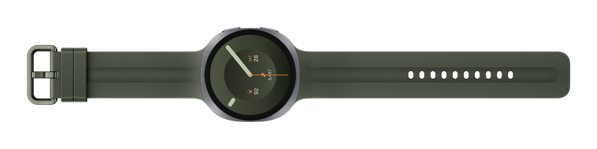 Samsung Galaxy Watch9 3.81 cm (1.5") AMOLED 44 mm Digital 480 x 480 pixels Touchscreen Silver Wi-Fi GPS (satellite)-5