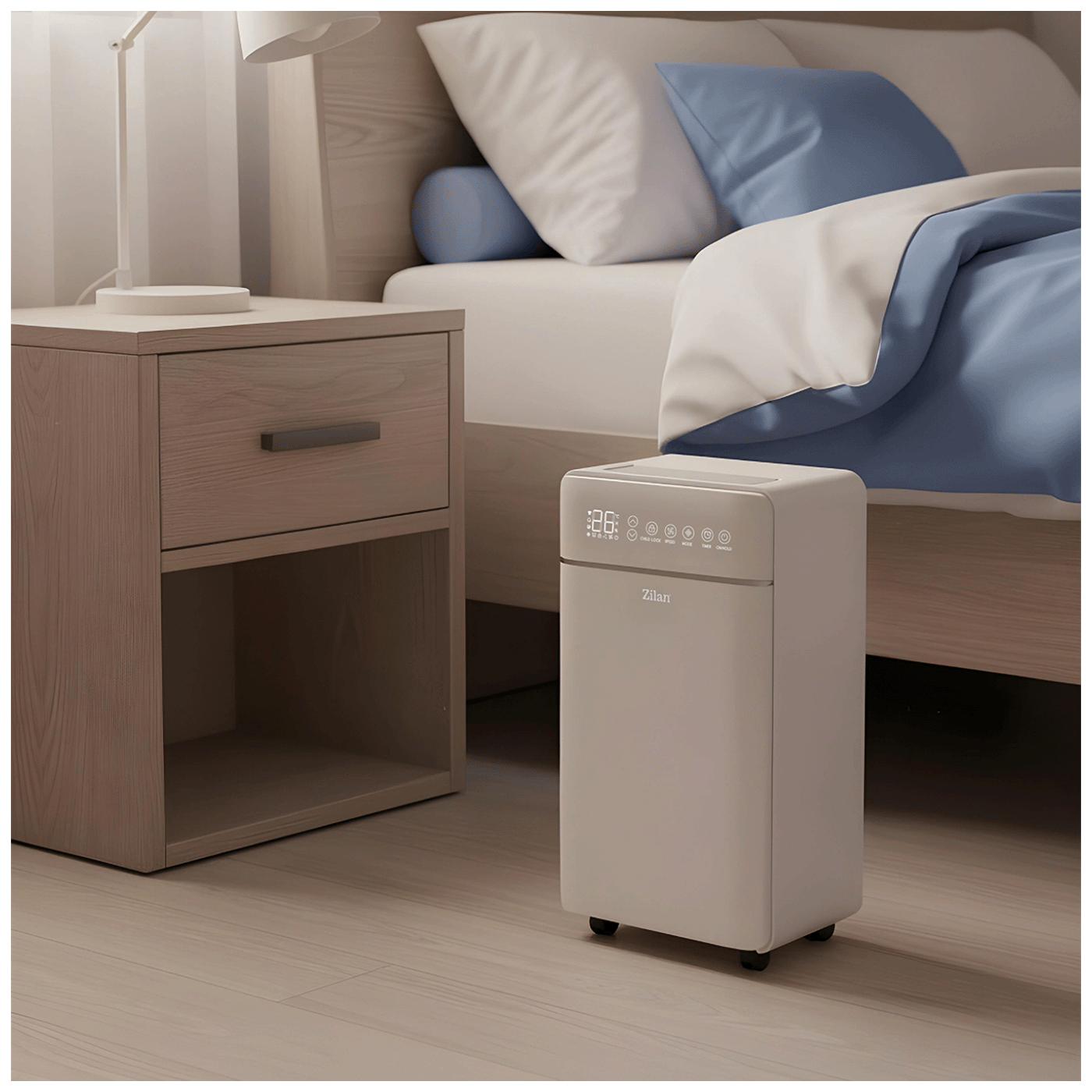 Odvlaživač zraka ZILAN ZLN1065 DryZone16 (280 W, 16 L/24h, spremnik 2,5 l)-1