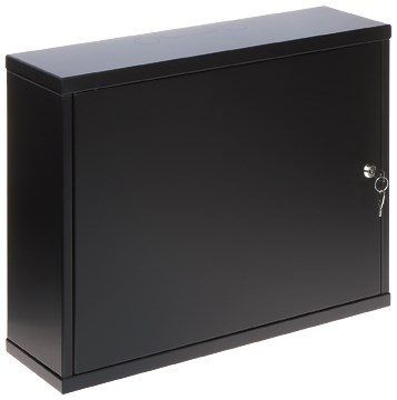 Teletehnički ormarić STALFLEX MB-TPR5-MP-B (520 x 400 x 140 mm, crni, IP20)-0