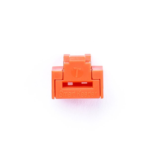Blokator RJ-45 mrežnog priključka SMARTKEEPER NL03P2OR narančasta boja (100 komada)-1