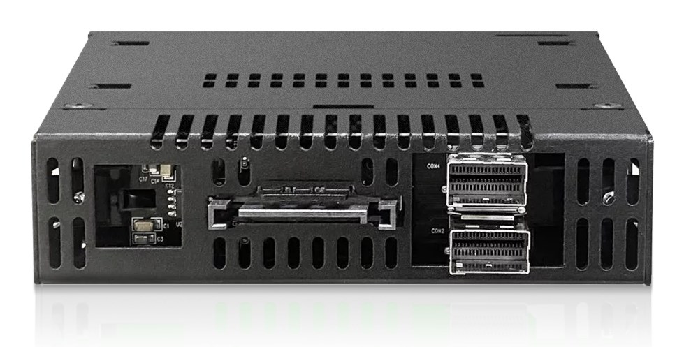 Kućište ICY DOCK ToughArmor MB834MK-B V2 za 2x M.2 NVMe SSD (PCIe 4.0, crna boja)-2