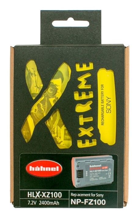 Baterija HAHNEL HLX-XZ100 (Li-Ion, 2400 mAh, zamjena za Sony NP-FZ100)-3
