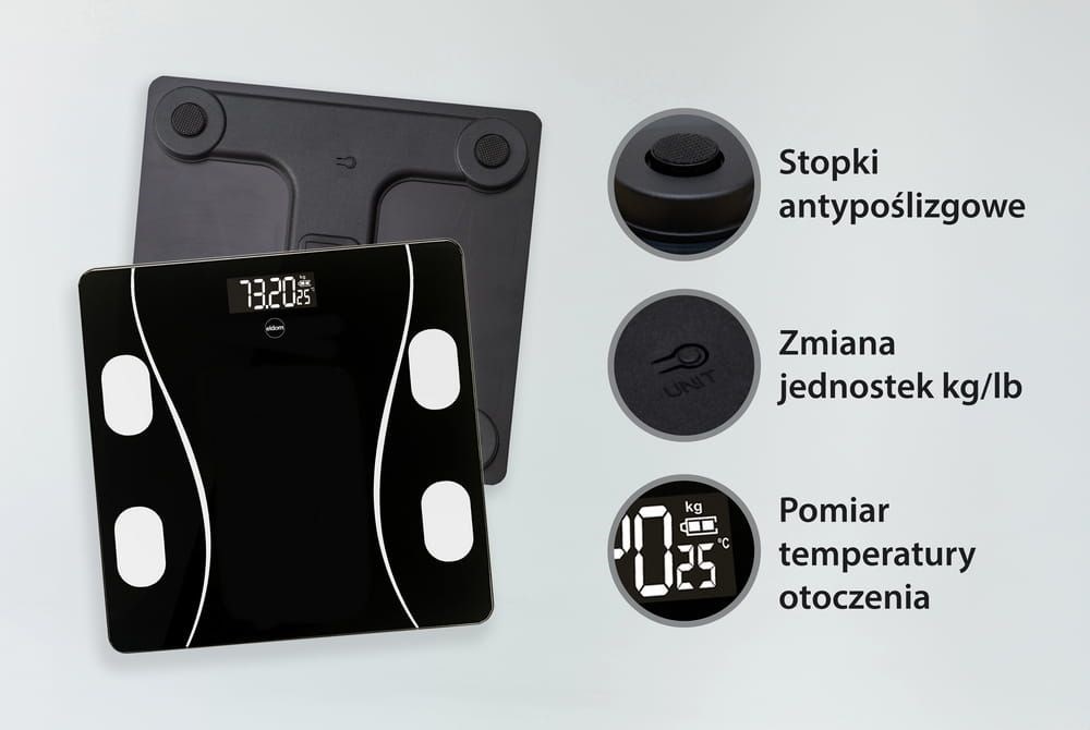 SMART PERSONAL SCALE ELDOM TWO610-4