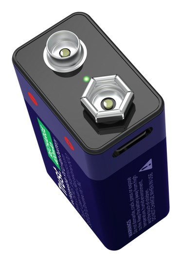 Punjiva baterija TRUST USB-C 9V (Li-ion, USB-C punjenje)-1