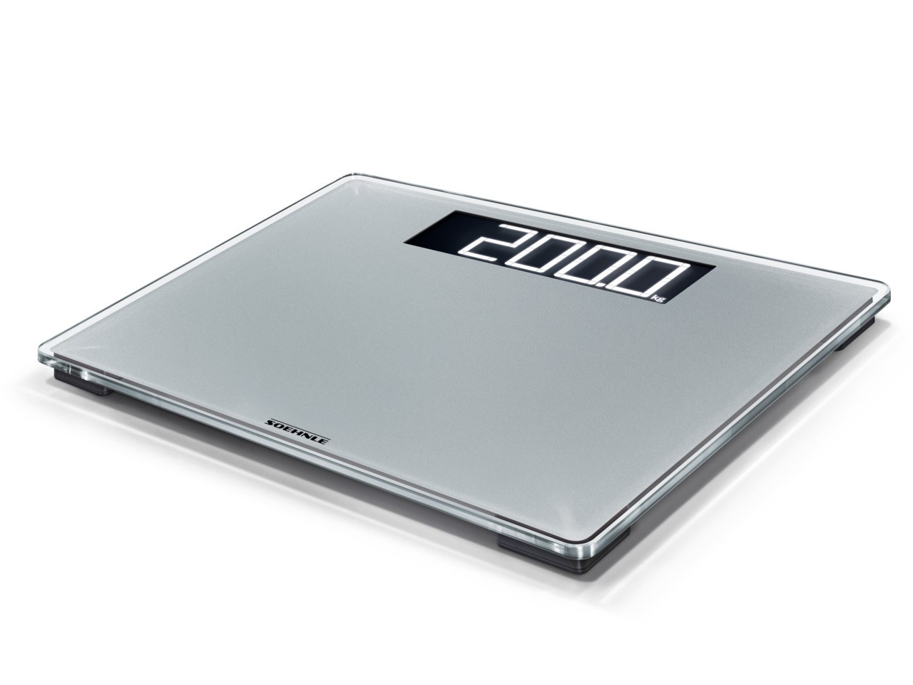 Soehnle Style Sense Comfort 600 Rectangle Stainless steel Electronic personal scale